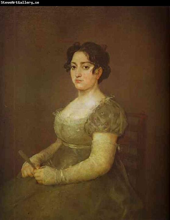 Francisco Jose de Goya Woman with a Fan